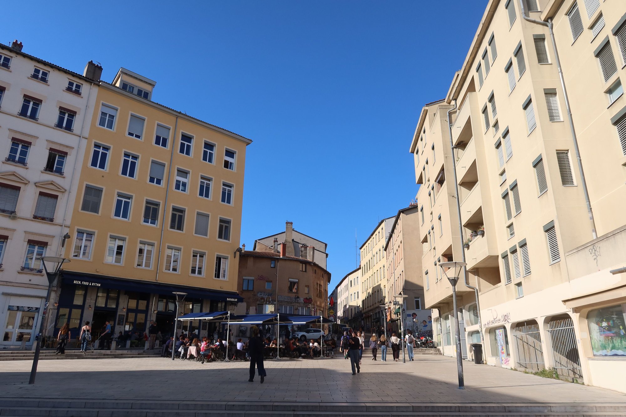 Public Square in Croix-Rousse