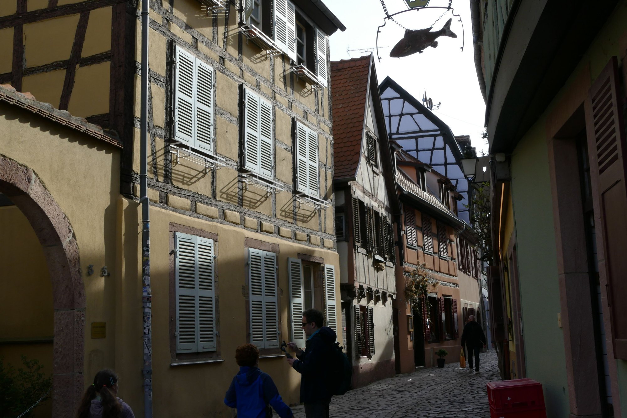 Beautiful narrow sidestreets