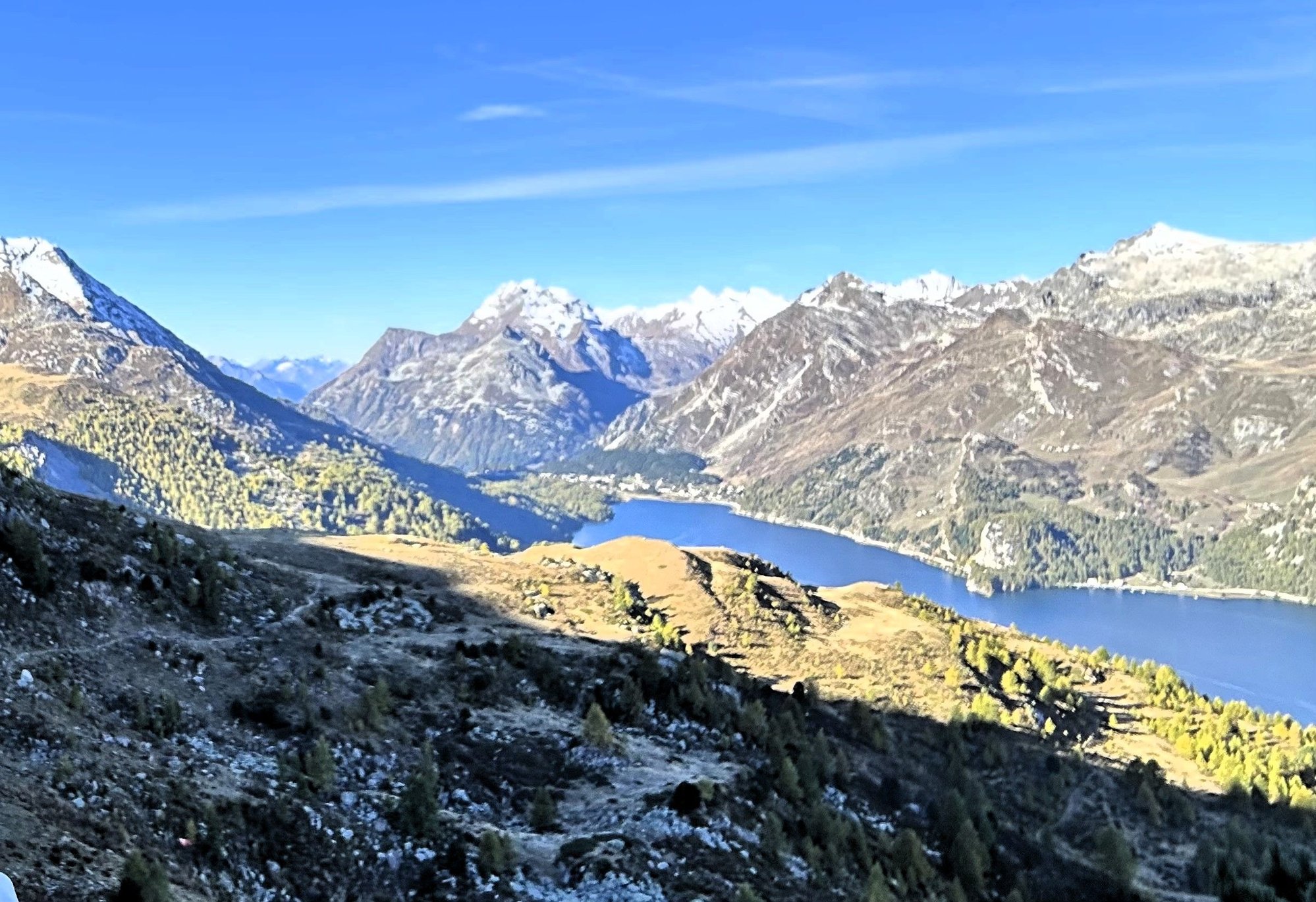 View of Lake Sils