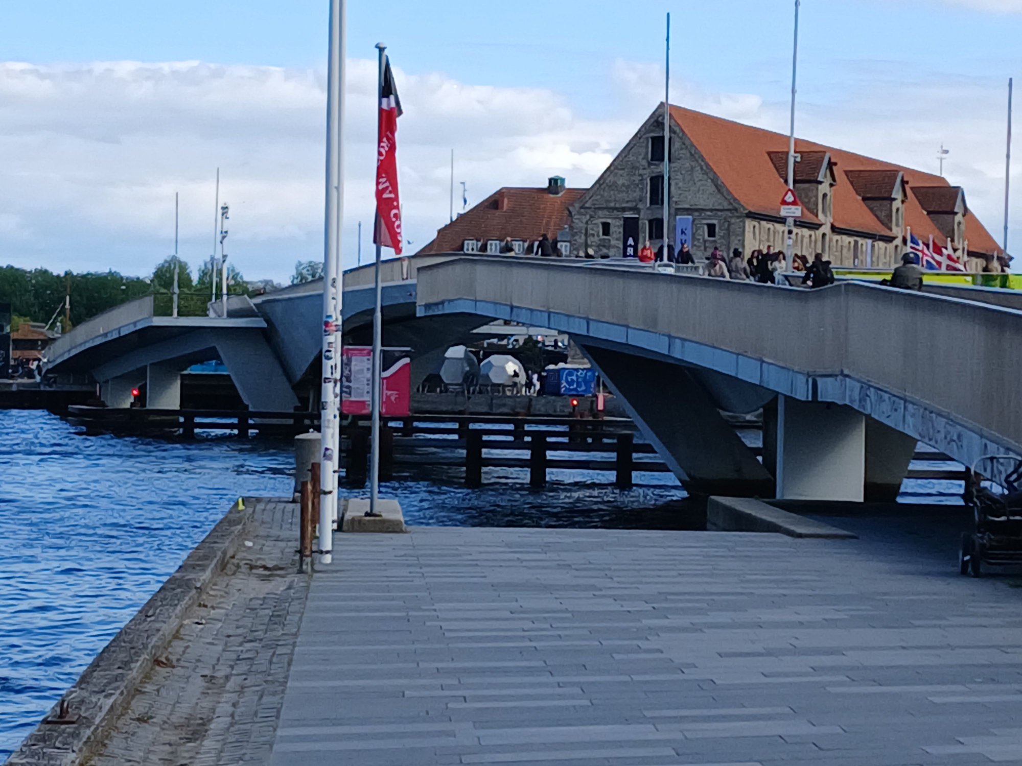 The swing bridge