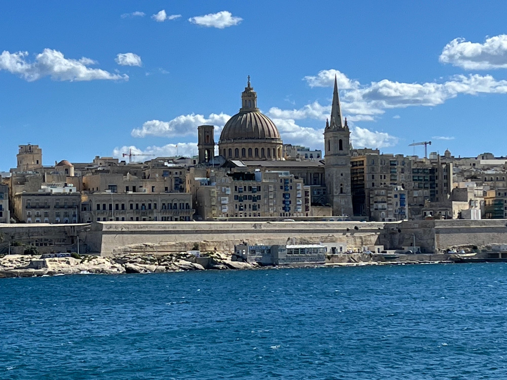 View of Valetta from Sliema