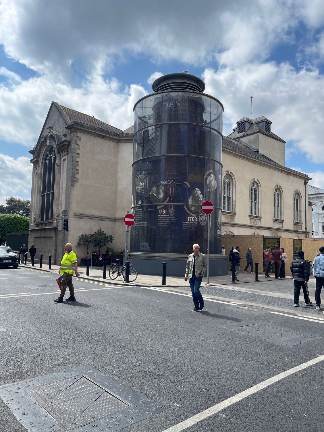 Former St. Mary church used as a restaurant bar, Near Henry Street, Dublin Ireland