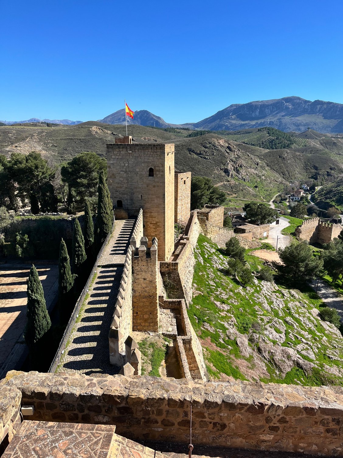 fortifications at Alcazaba de Antequera