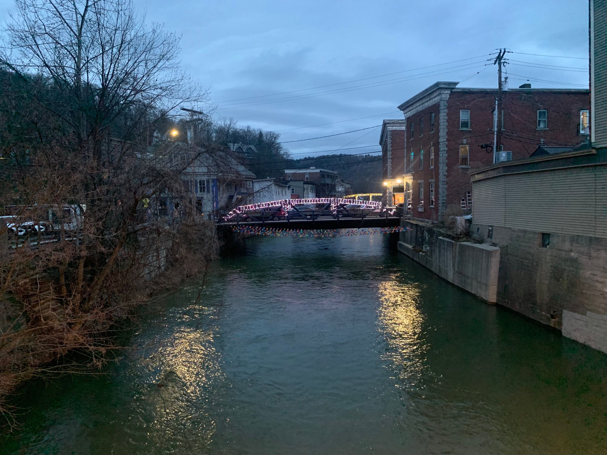 Loved the bridges over the North Branch of the Winooski River