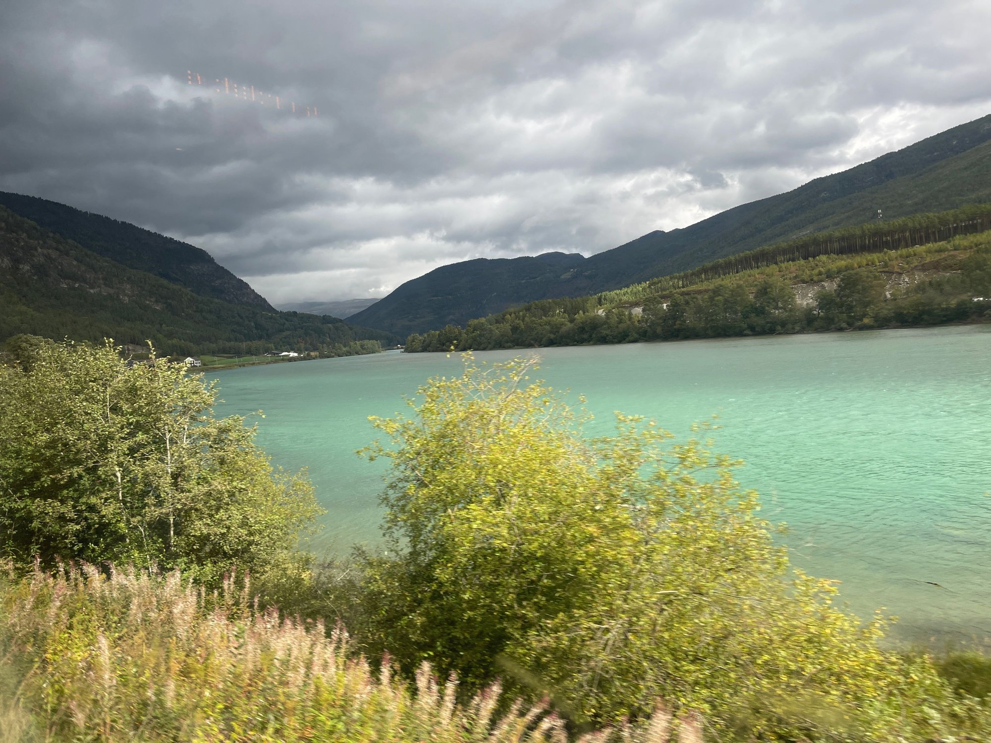 Beautiful lakes along the way