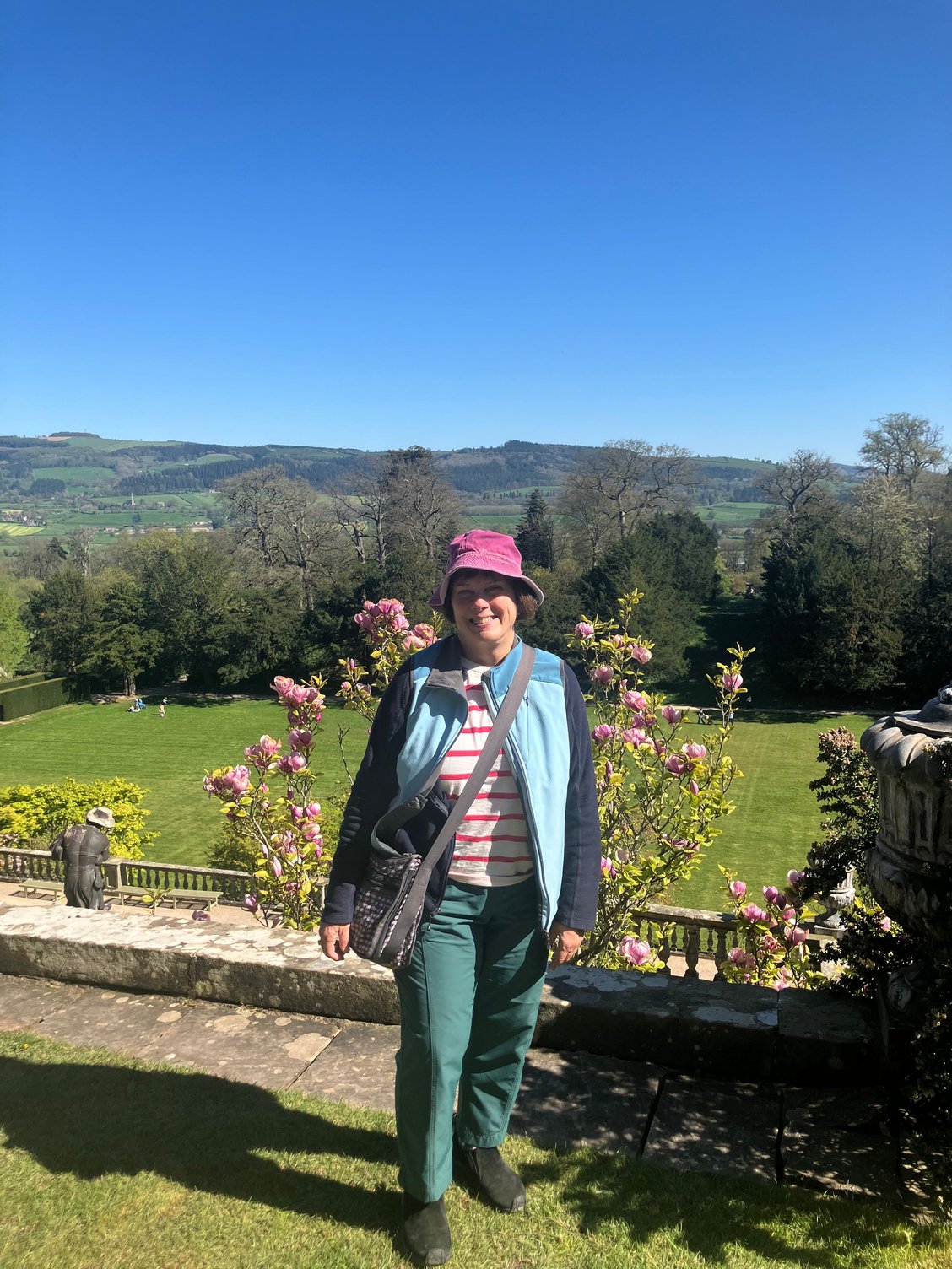 Powis - over the terraces and grounds