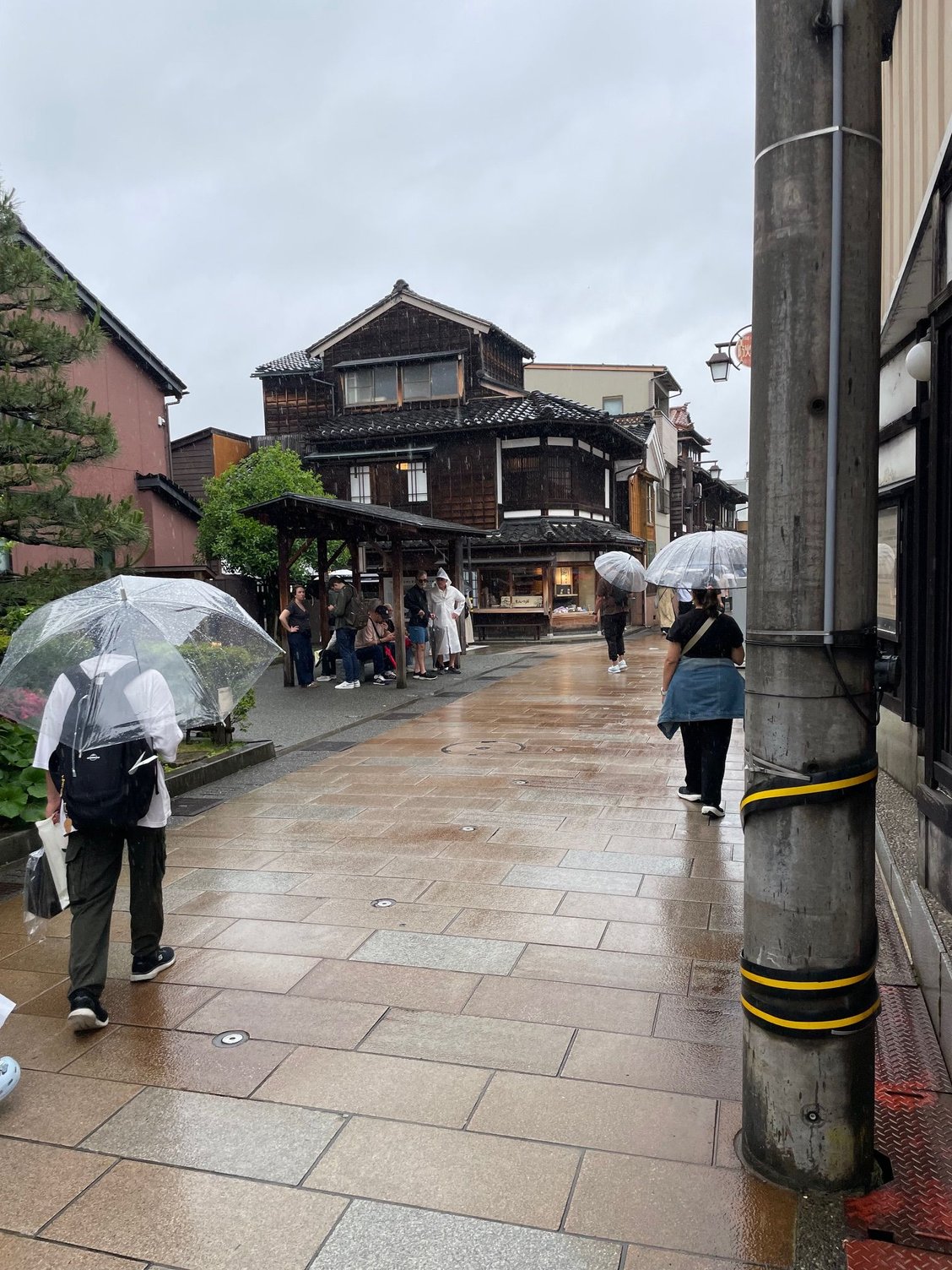 Full of wet tourists