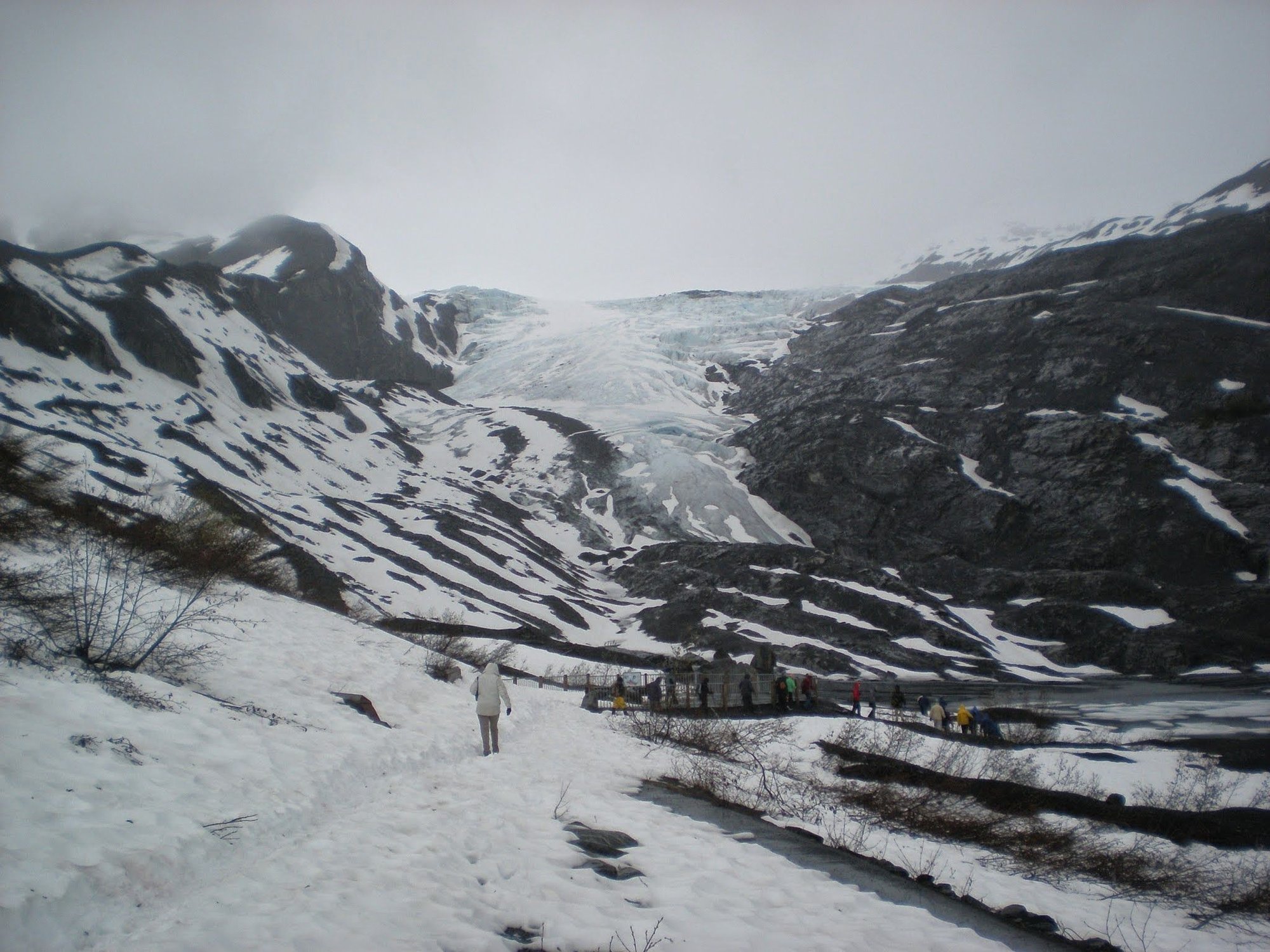 Worthington Glacier.