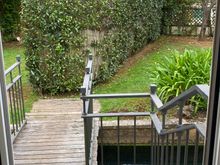 Walking out of our room 