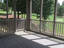 
Tried to get rafter in this picture but not very successful