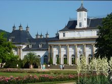 Palace garden near Dresden