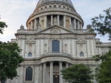 Had to take a quick last minute up-close look before crossing the Millennium Bridge.
