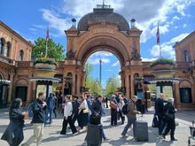 The main entrance to Tivoli