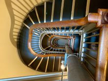  View from the second floor of the mansion. 