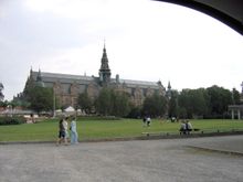 Nordic Museum  ,a block from the Vasa Museum