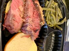 Got the brisket which traditionally wasn’t the strong suit in N Carolina. Maybe times have changed since I was last through here many years ago because this was pretty darn good!