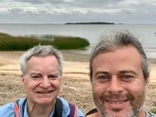 Rafa and me birding. Got some good shots!