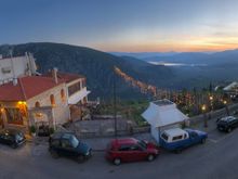 Delphi sunset. 