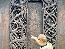 Urnes Stave Church detail 
