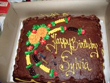 I'm just packing this last one up, soon it will be on it's way !!!,   ziggypop might want  a piece  ;)

Youy need something to drink with all these cakes  and so...........