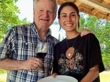 Our terrific waitress and tour guide.