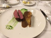 Duck and dauphinois potato