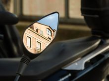 A trick shot from the Barceloneta neighborhood. 