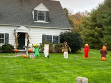 And a little Halloween party for all. 