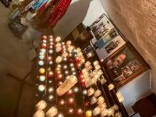 Shrine to Sara e Kali, Sarah the Black, patron saint of the Romani people. There’s a major gitano pilgrimage here each Spring