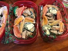 Candy layer on the bottom