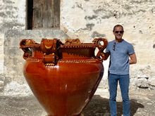 I though we had a lot of pot in California, but Grottaglie has us beat!