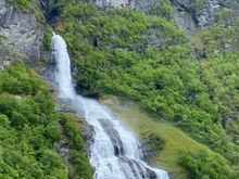 From the ferry to Geiranger 