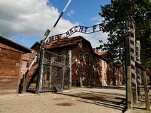 Auschwitz I front gate
