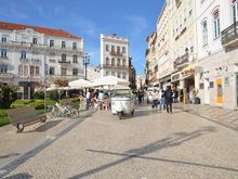 More of the Baixa and here the tuk tuks also do a good business, as they do in Sintra, Lisbon and Porto