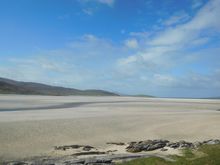 Leaving Luskentyre .. reluctantly