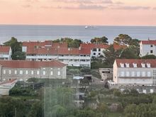 Cruise Ship from the window of Hotel Lero, coming into Dubrovnik