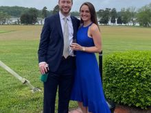 K and L are at a wedding - it’s his high school friends so I told her she needed to buy a new dress because he would be wanting to show her off. She hates clothes shopping but I think she did well. 