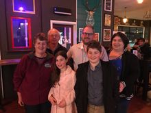 Birthday dinner out.