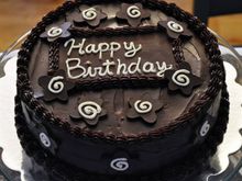 Hope you like Dark chocolate ( with a little Grand Marnier!!)