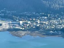 Juneau from top of tram
