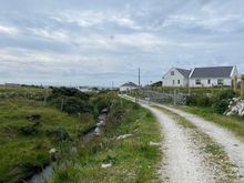 The Dooagh walking loop starts as a dirt road in town