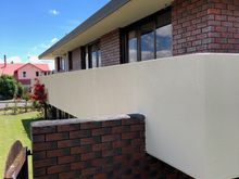 Balustrade which goes 7/8th around the house!