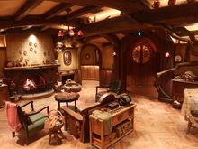 Living Room Inside Hobbit Hole, Hobbiton
