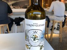 Local wine from Cadiz province: LADRON DE GUEVARA, I always chose this with lunch when I ordered wine