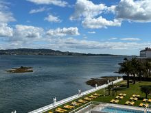 View from our room at GH la Toxa...