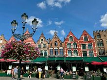 Hanseatic architecture is very popular in Belgium. And old!