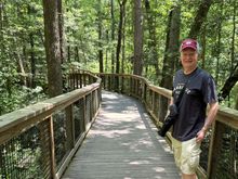The least impressive national park I have been to. Swamp land and trees. We did not stay long as the temperatures were in the low 90s and the humidity was high.