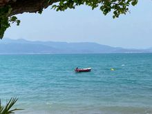 Along the sea