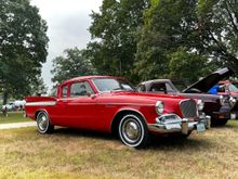 Friend's wife's Studebaker Lark.