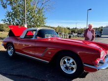 Friend's wife likes Corvettes better.